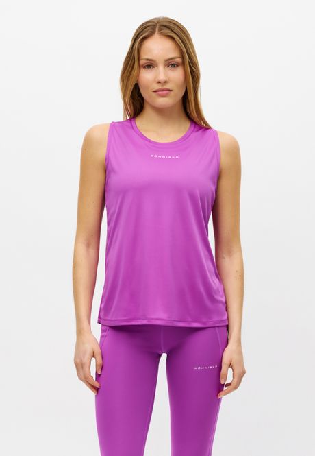 Hovedbilde Rôhnisch - Team Logo Tank Top - Purple Cactus Flower
