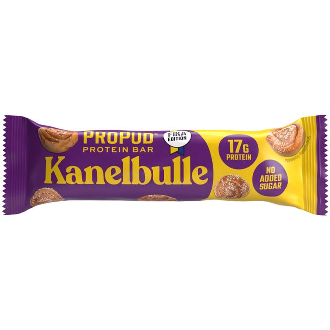 Hovedbilde Njie - ProPud Proteinbar - Kanelbulle 55g