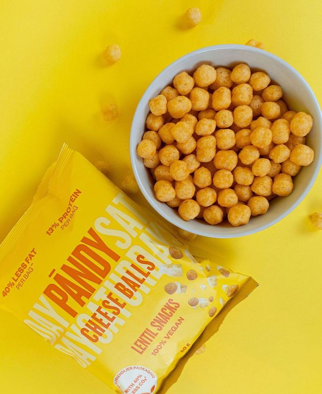 Pandy Lentil Snacks - Cheese Balls 50g