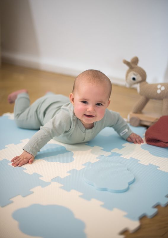 Abilica - BabyMat Puzzle - Rosa/Sand