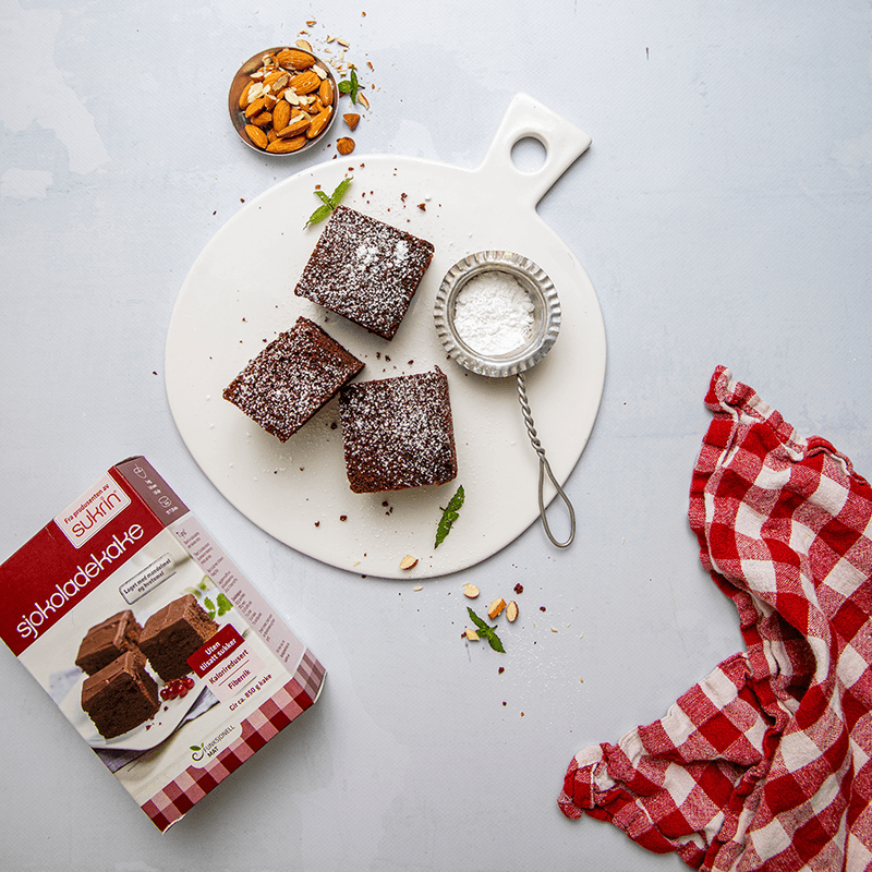 Sunnere Sjokoladekake - Sukkerfri 375g