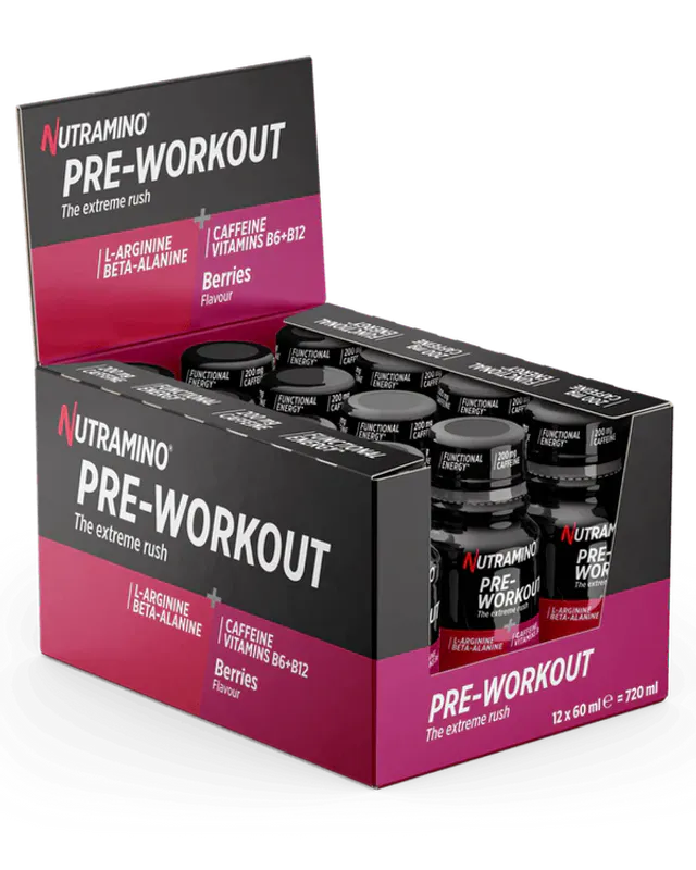 Nutramino - PWO SHOT Berries 12x60ml