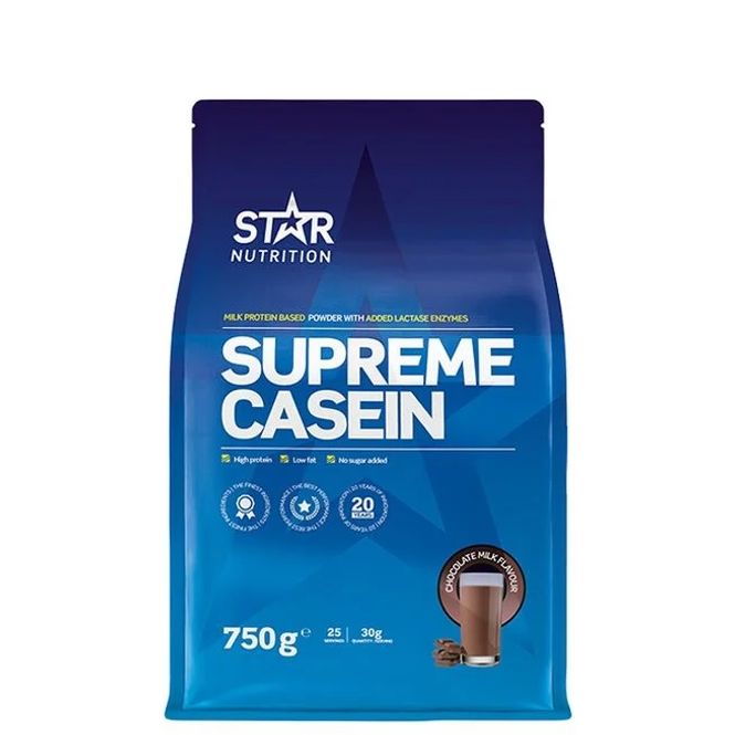 Hovedbilde Star Nutrition - Supreme Casein 750g