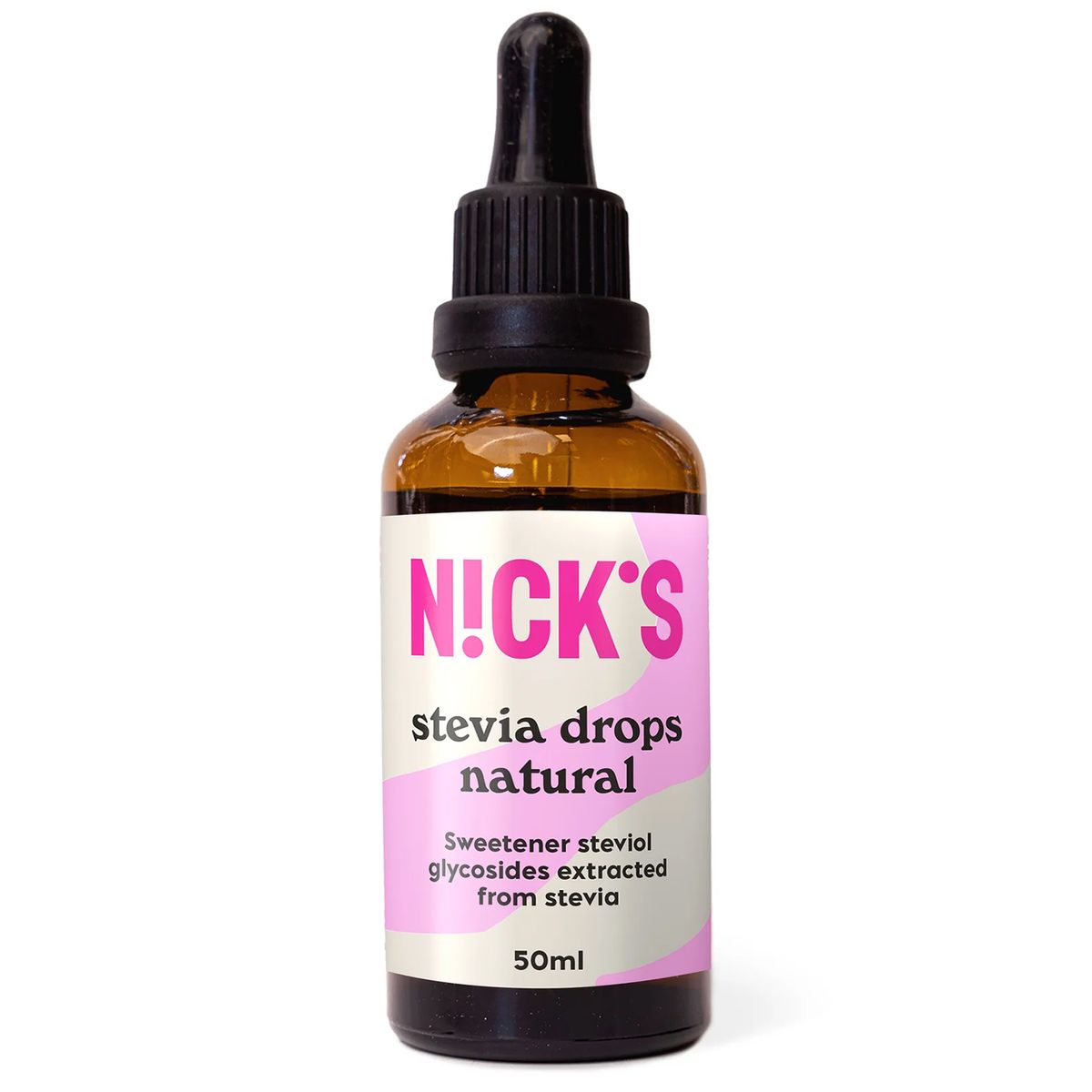 Nicks Steviadrops - Natural 50ml