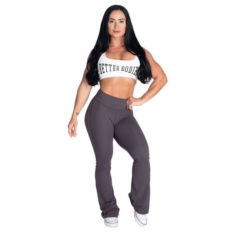 Better Bodies Flare Pants - Iron