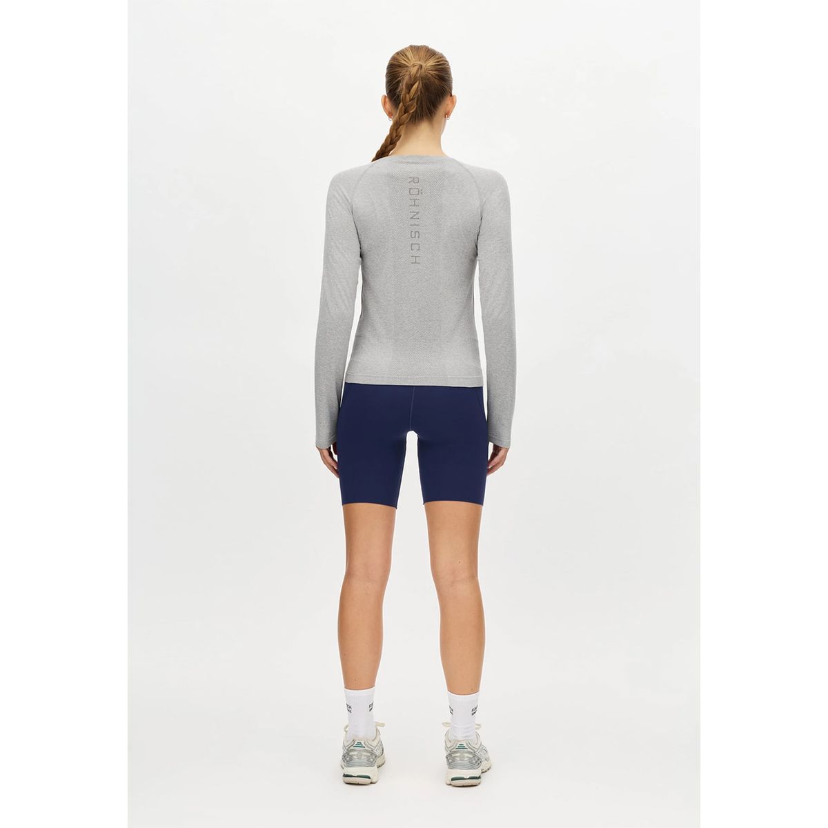 Rôhnisch - Seamless Flex Long Sleeve - Grey Melange