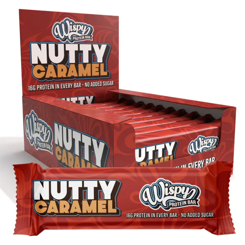 Wispy Proteinbar - Nutty Caramel 55g