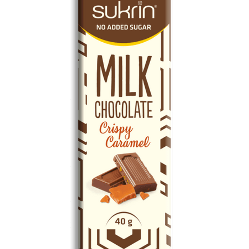 Sukrin Melkesjokolade 40g DATOVARE