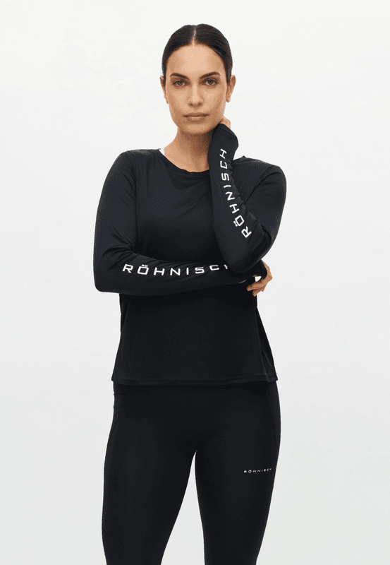 Rôhnisch - Team Logo Longsleeve - Black