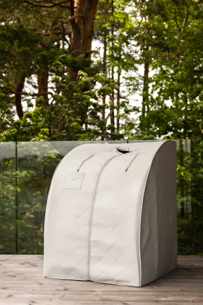 Hovedbilde Radiant Health - Infrarød SaunaPod BASIC Bamboo Sand