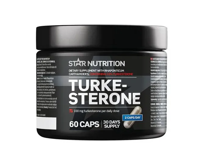 Hovedbilde Star Nutrition - Turkesterone 60 kapsler