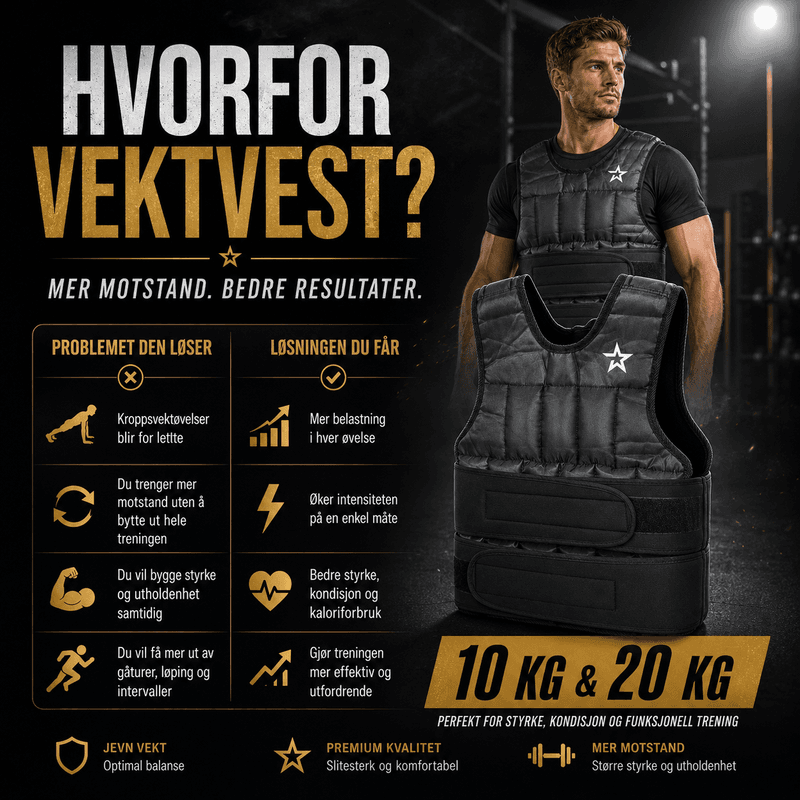 Star Nutrition - Star Gear Vektvest 10kg