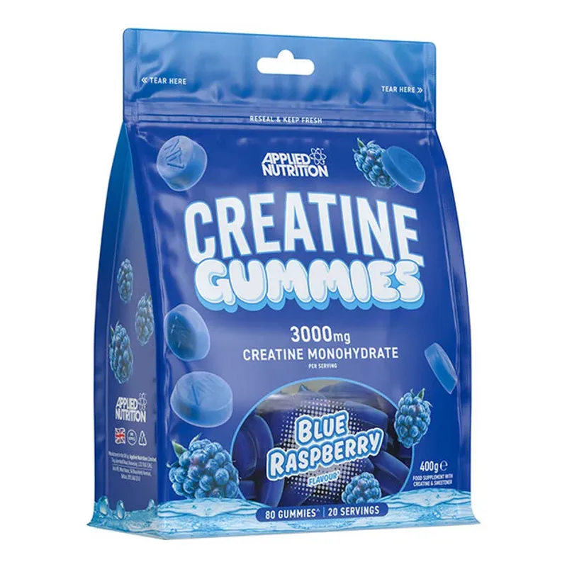 Applied Nutrition - Creatine Gummies Blue Raspberry 80stk