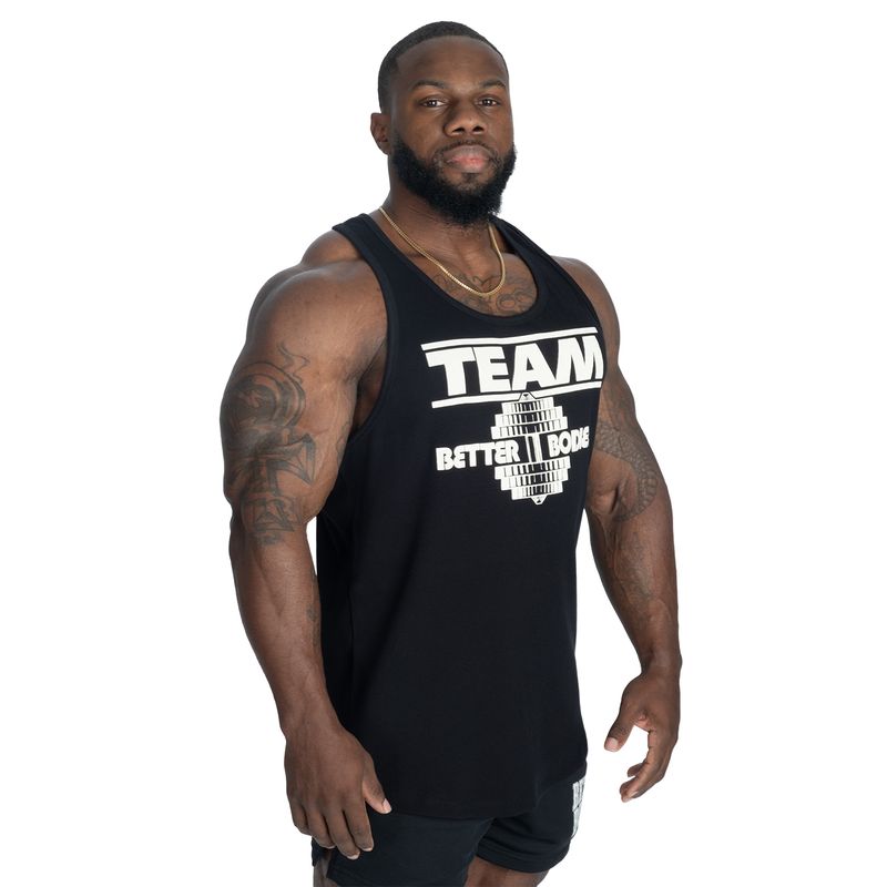 Better Bodies Team Rib Essential T-Back - Black