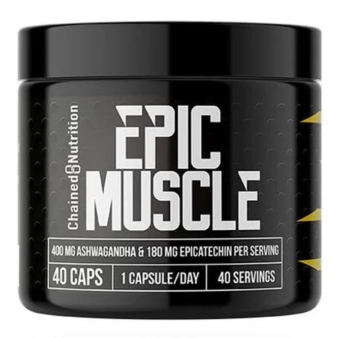 Hovedbilde Chained Nutrition - Epic Muscle 40 kap.