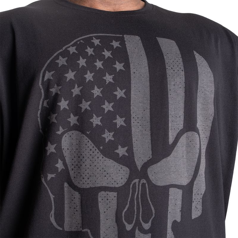 Better Bodies Skull Union Iron Tee - Black