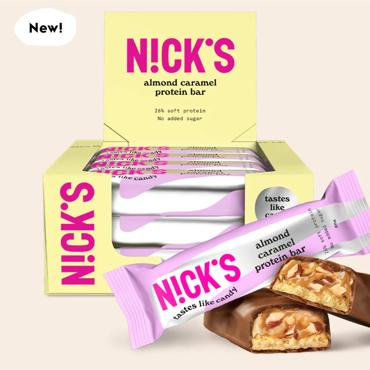 Nicks - Proteinbar - Peanut Butter 50g