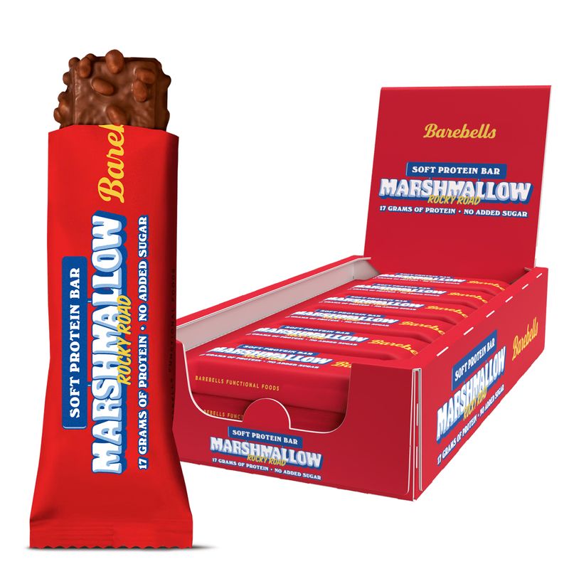 Barebells Soft Bar - Marshmallow Rocky Road (12x55g)