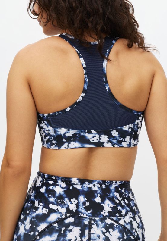 Rôhnisch - Printed Mesh Sportsbra - Indigo Bloom