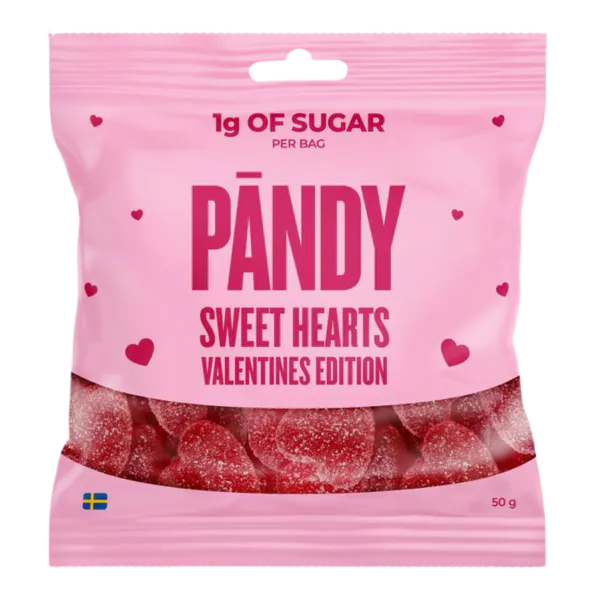 Hovedbilde Pandy Candy  - Sweet Hearts Valentines Edition 50g