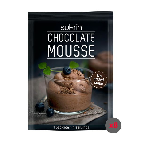 Hovedbilde Sukrin Chocolate Mousse (8x85g)
