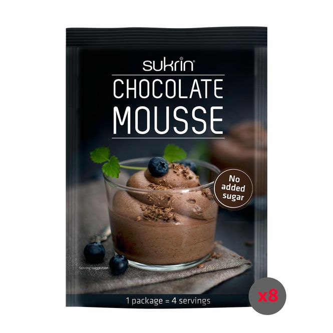 Hovedbilde Sukrin Chocolate Mousse (8x85g)
