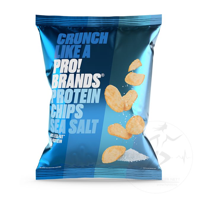 Hovedbilde Pro!Brands ProteinPro Chips - Salt 50g (Datovare)