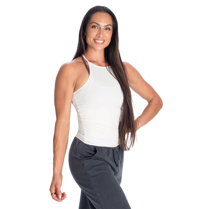 Hovedbilde Better Bodies Performance Halter V2 - Off White