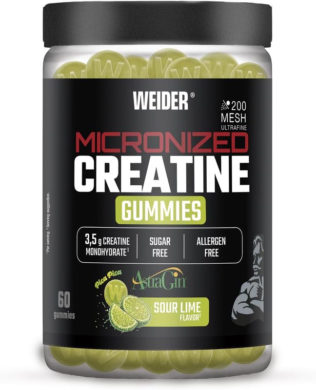 Weider - Premium PureCreatine 60 gummies - Cherrypop