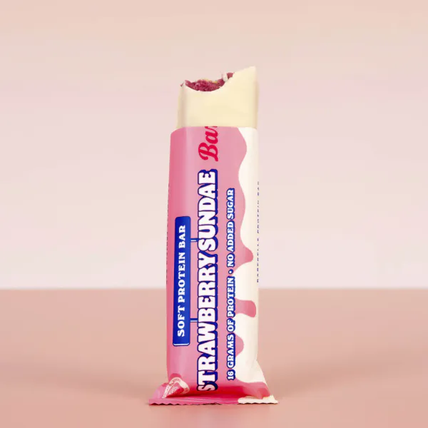 Hovedbilde Barebells Proteinbar - Strawberry Sundae 55g