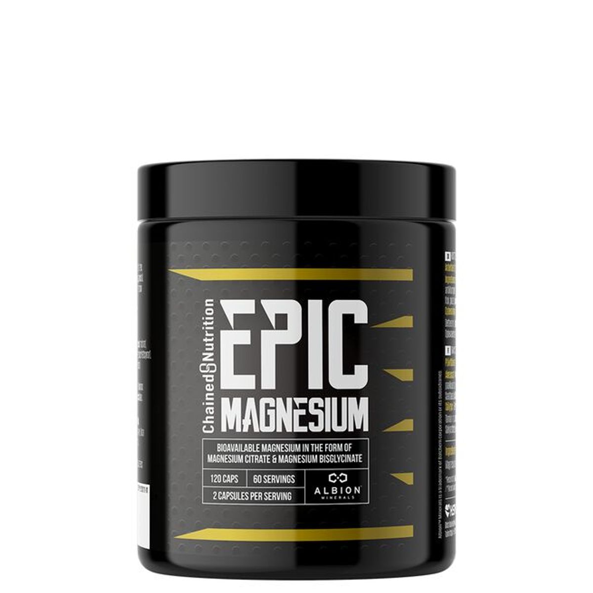 Chained Nutrition - Epic Magnesium 120 kapsler
