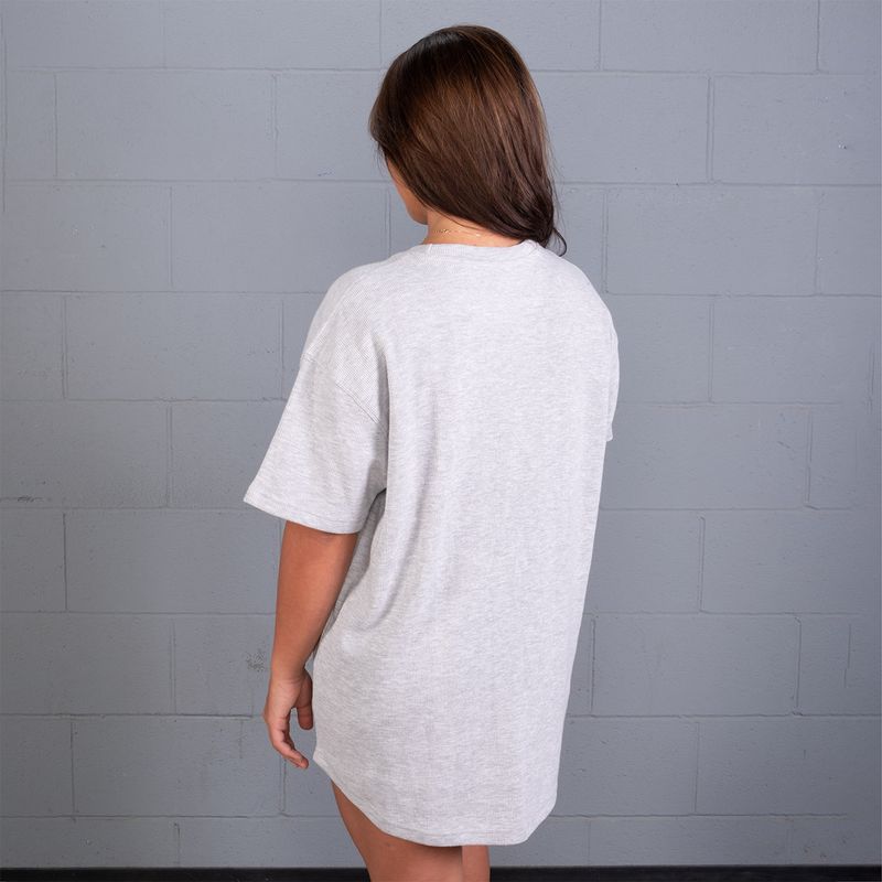 Better Bodies Legacy Thermal Oversized Tee - Grey Melange