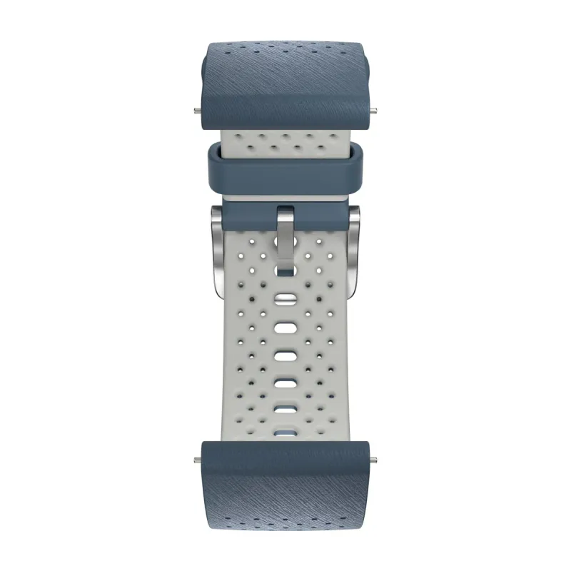 Polar Silicon Wristband 22mm Blue/Grey S-L