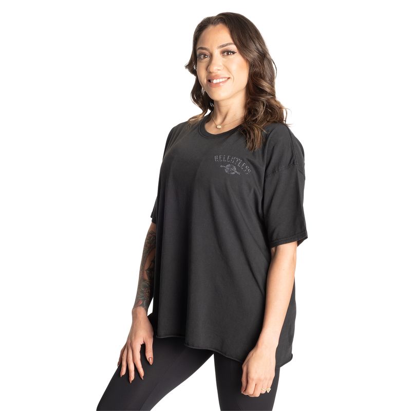 Better Bodies Relentless Oversized Tee - Washed Black