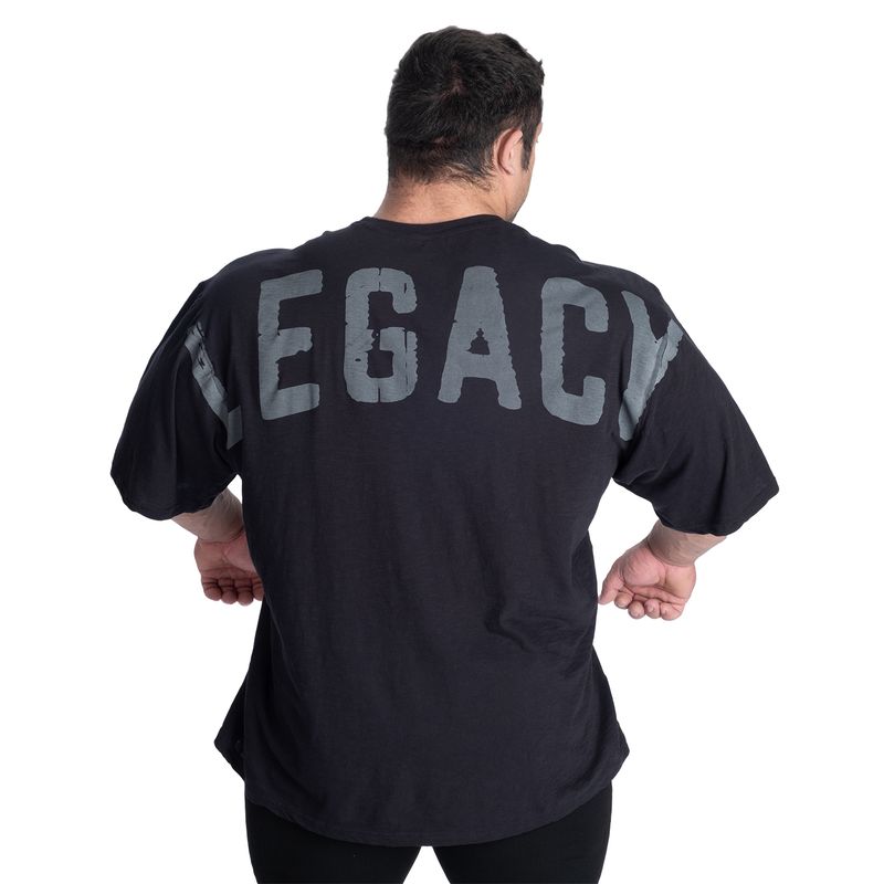 Better Bodies Legacy Slub Iron Tee - Washed Black