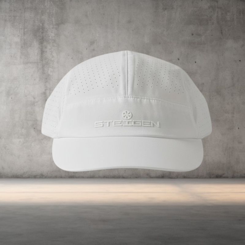 Steigen Running Cap - White