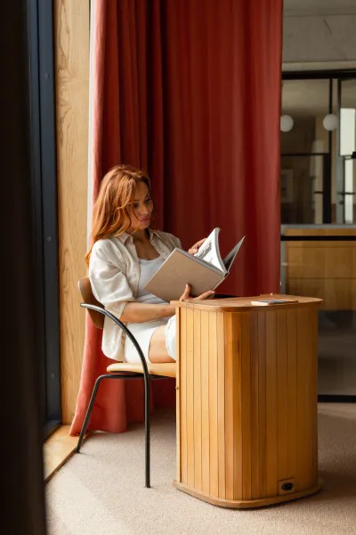 Hovedbilde Radiant Health - Infrarød Fotsauna Maxi 