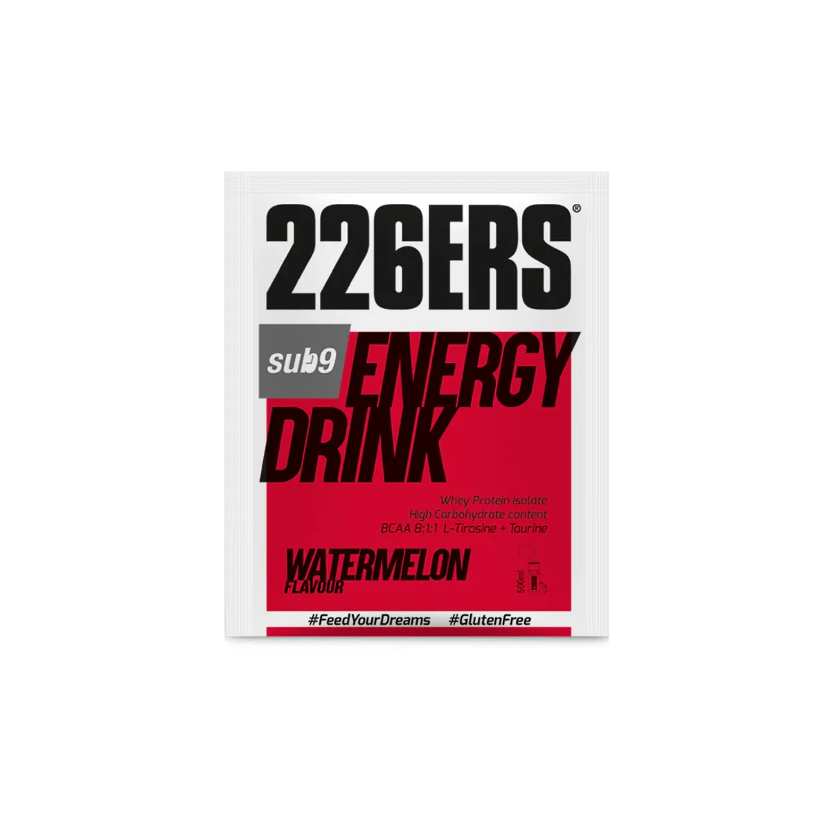 226ERS - Sub9 Energy Drink - Watermelon Monodose 50g