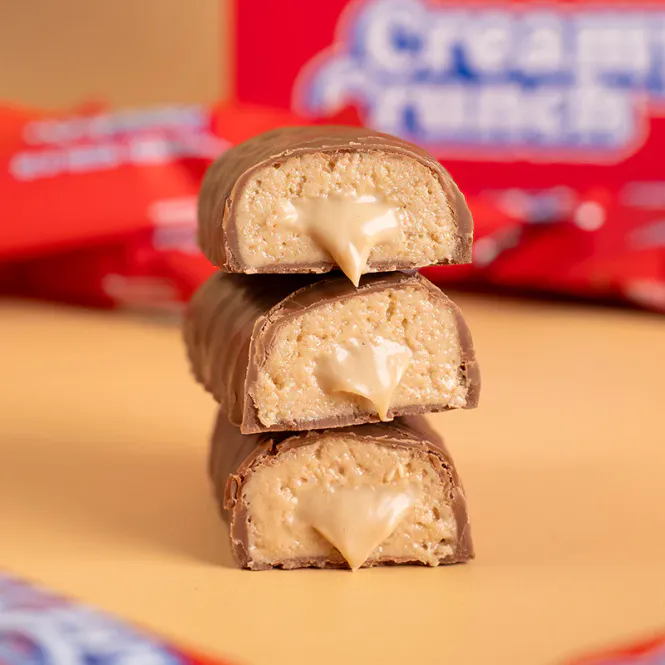 Hovedbilde Wispy Proteinbar - Creamy Crunch 55g