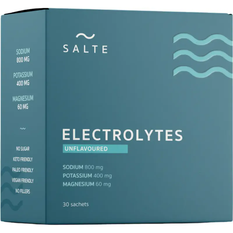 Salte Elektrolytter - Jordbær 30pk