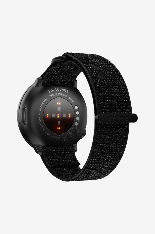 Polar -  Hook & Loop Nylon Wristband 20mm - Black M/L