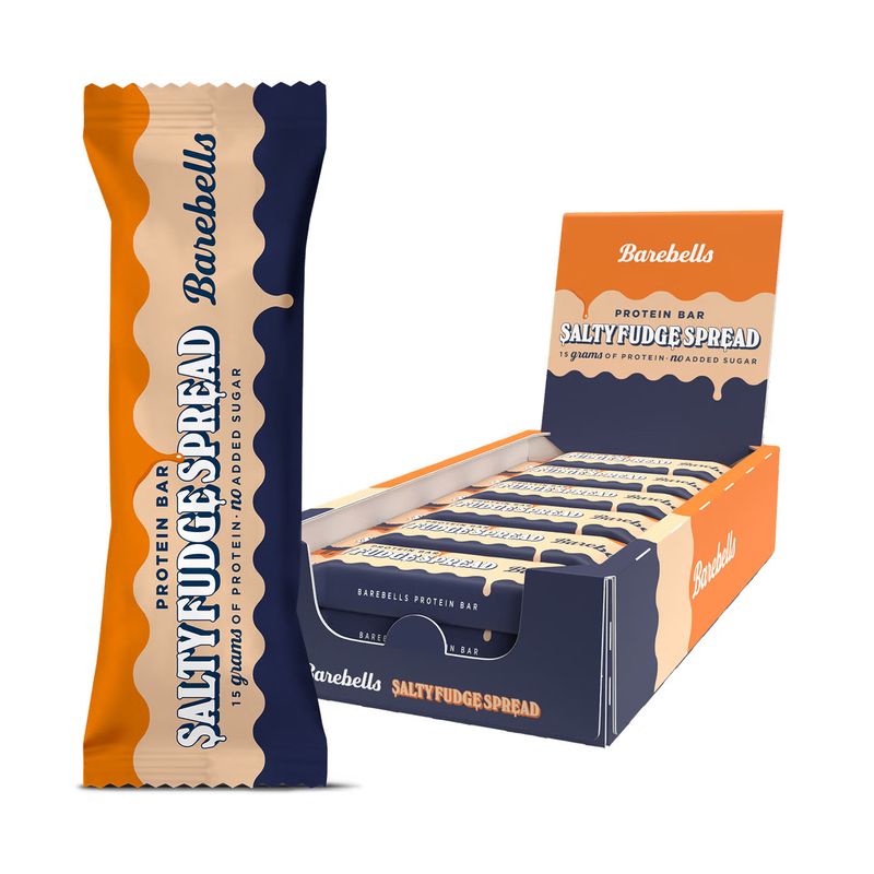 Barebells Proteinbar - Salty Fudge Spread (12x45g)