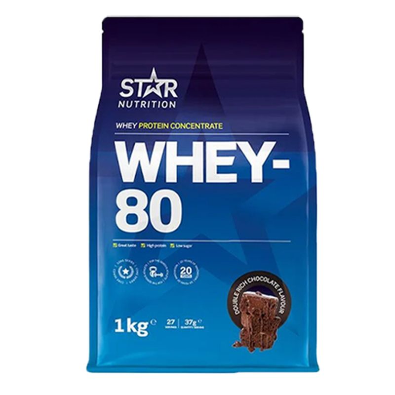 Star Nutrition Whey - Myseprotein 80 1kg