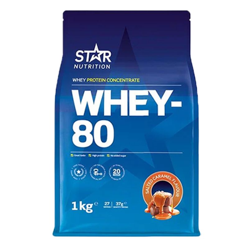 Star Nutrition Whey - Myseprotein 80 1kg