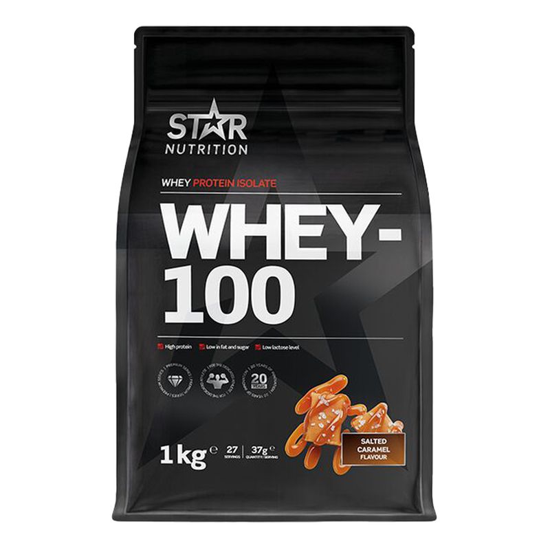 Star Nutrition Whey 100 Myseprotein 1kg