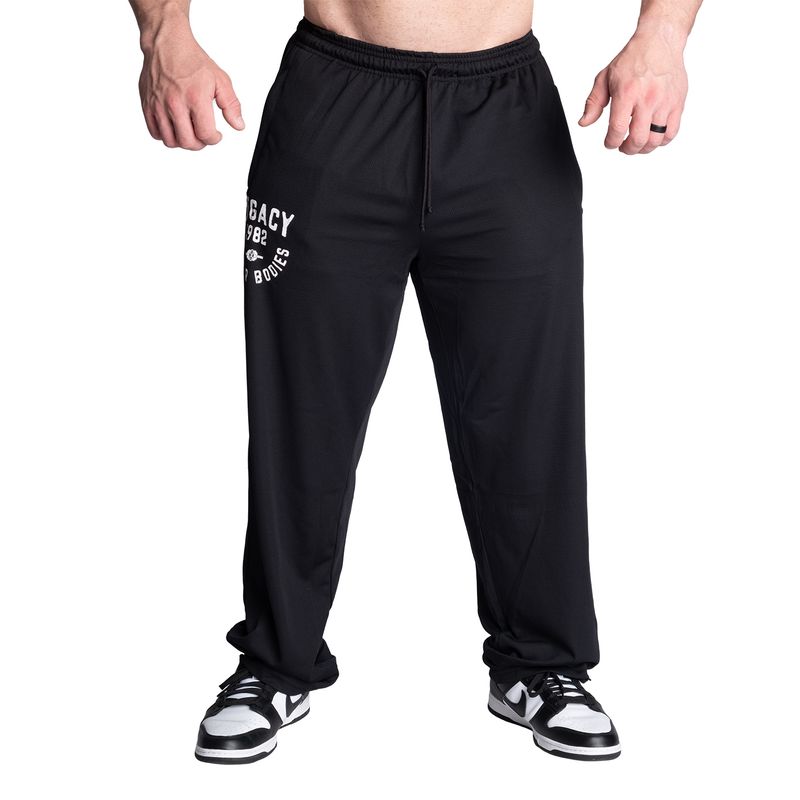Better Bodies Legacy Mesh Pants - Black/White