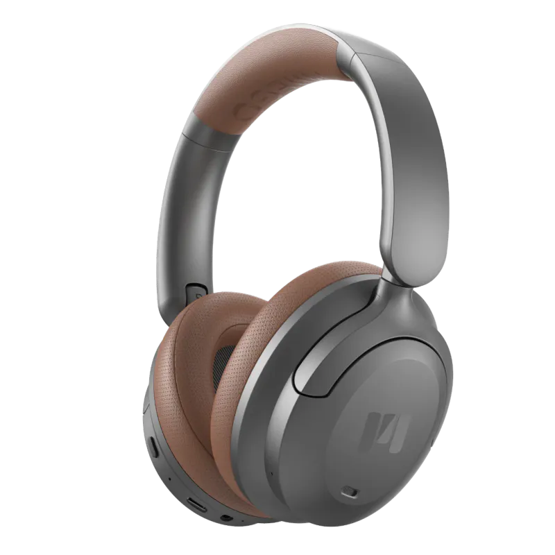 Miiego - MOOVE 55 Silence - Hybrid ANC Titanium/Brown