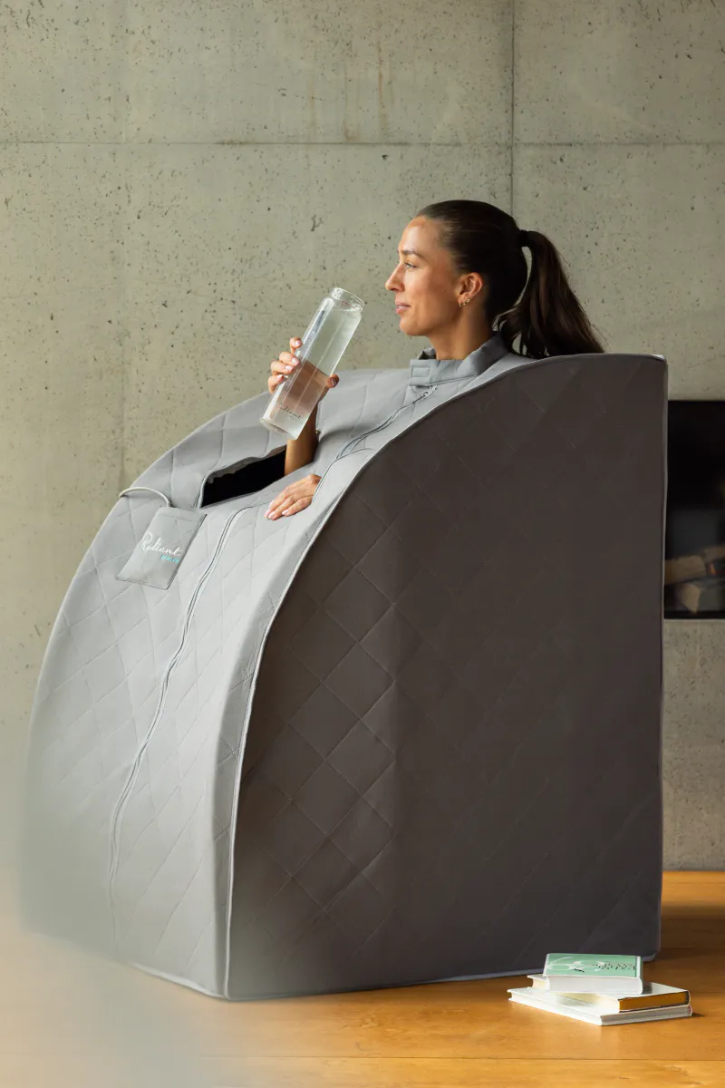 Radiant Health - Infrarød SaunaPod BASIC Bamboo Stone