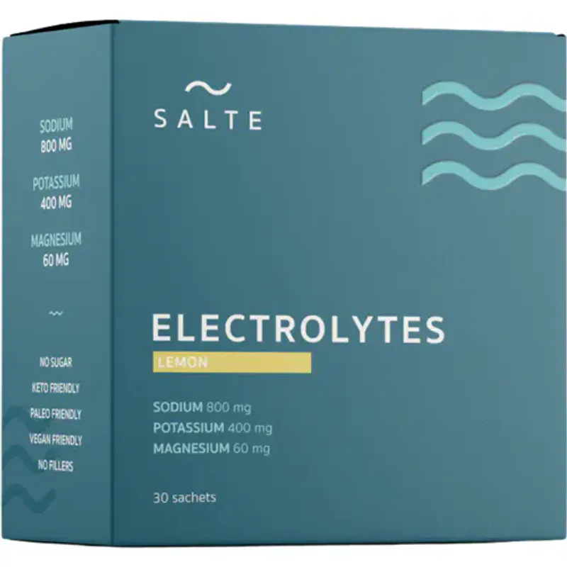 Salte Elektrolytter - Jordbær 30pk