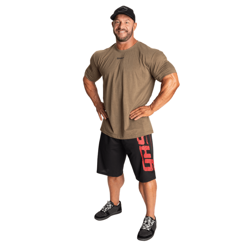 GASP - Pro Mesh Shorts - Black/Red
